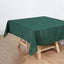Polyester Square 70"x70" Tablecloth Hunter Emerald Green - Wrinkle-Resistant & Durable Table Cover