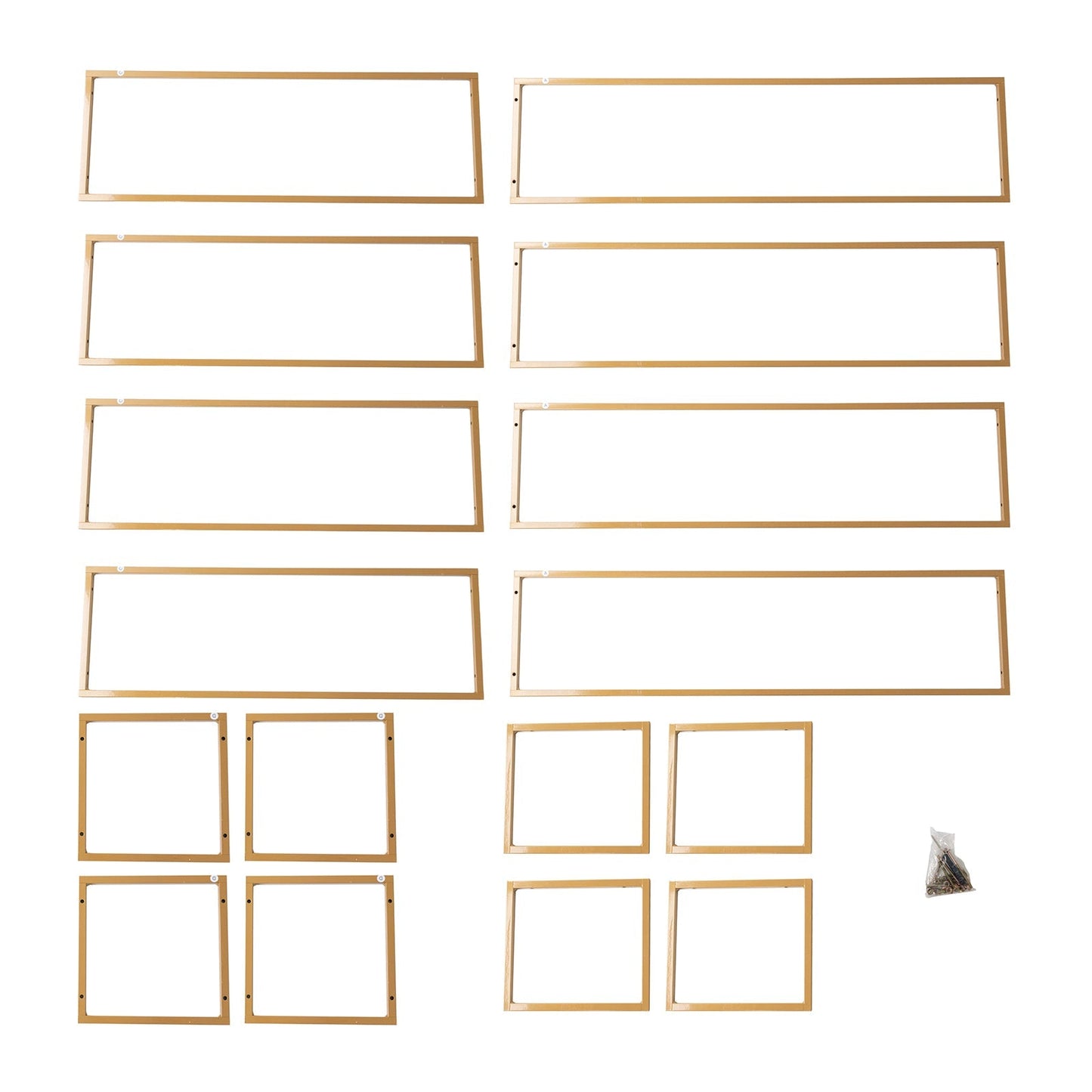 5ft Over the Table Stand in Gold, Freestanding Rectangular Double Frame Over the Table Rod for Floral Balloon DÃ©cor