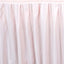 Polyester 21ft Table Skirt Blush - Classic Pleated Design