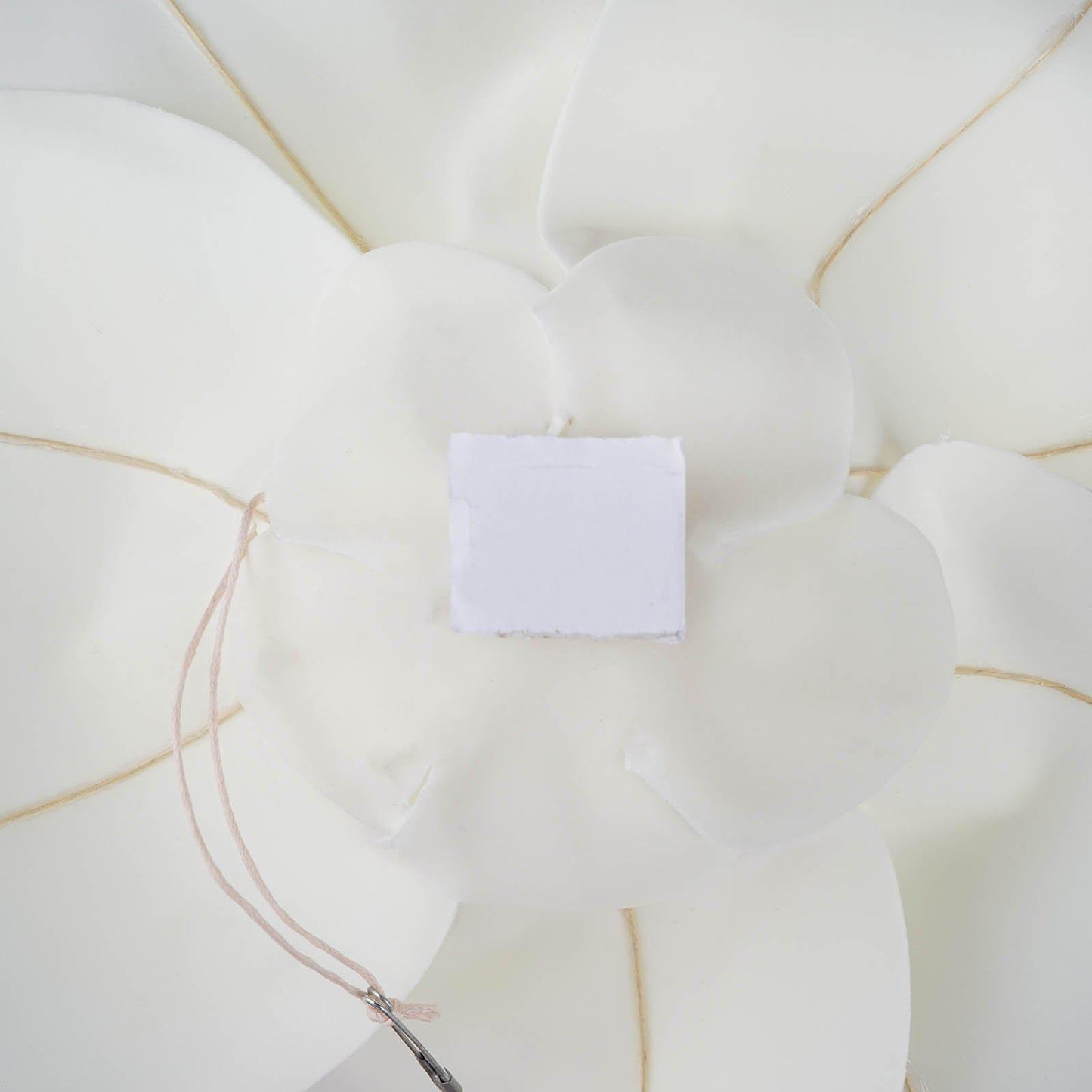 2 Pack 20" Large White Real Touch Artificial Foam DIY Craft Roses