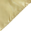 Satin Rectangular 60"x126" Tablecloth Champagne - Smooth and Lustrous Table Cover