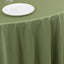 Scuba Round 108" Tablecloth Dusty Sage Green - Wrinkle Free & Stain Resistant Table Cover