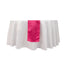 Lamour Satin 12"x108" Table Runner Fuchsia - Smooth & Lustrous Finish