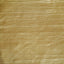 Taffeta 90"x90" Table Overlay Square Tablecloth Gold - Accordion Crinkle Design for Modern Celebrations