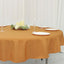 Polyester 70" Round Tablecloth Gold - Durable & Wrinkle-Resistant Table Cover for Everyday Use