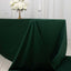 Scuba Rectangular 90"x156" Tablecloth Hunter Emerald Green - Wrinkle Free, Stain Resistant & Seamless Table Cover