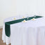 Satin 12"x108" Table Runner Hunter Emerald Green - Stylish Table Linen