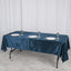 Premium Velvet 60"x102" Rectangle Tablecloth Navy Blue - Reusable & Soft Table Cover