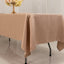 Lamour Satin 60"x102" Rectangle Tablecloth Nude - Durable & Silky Soft Feel Table Cover