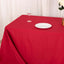 Polyester 90"x132" Rectangle Tablecloth Wine - Seamless Wrinkle-Resistant Table Cover