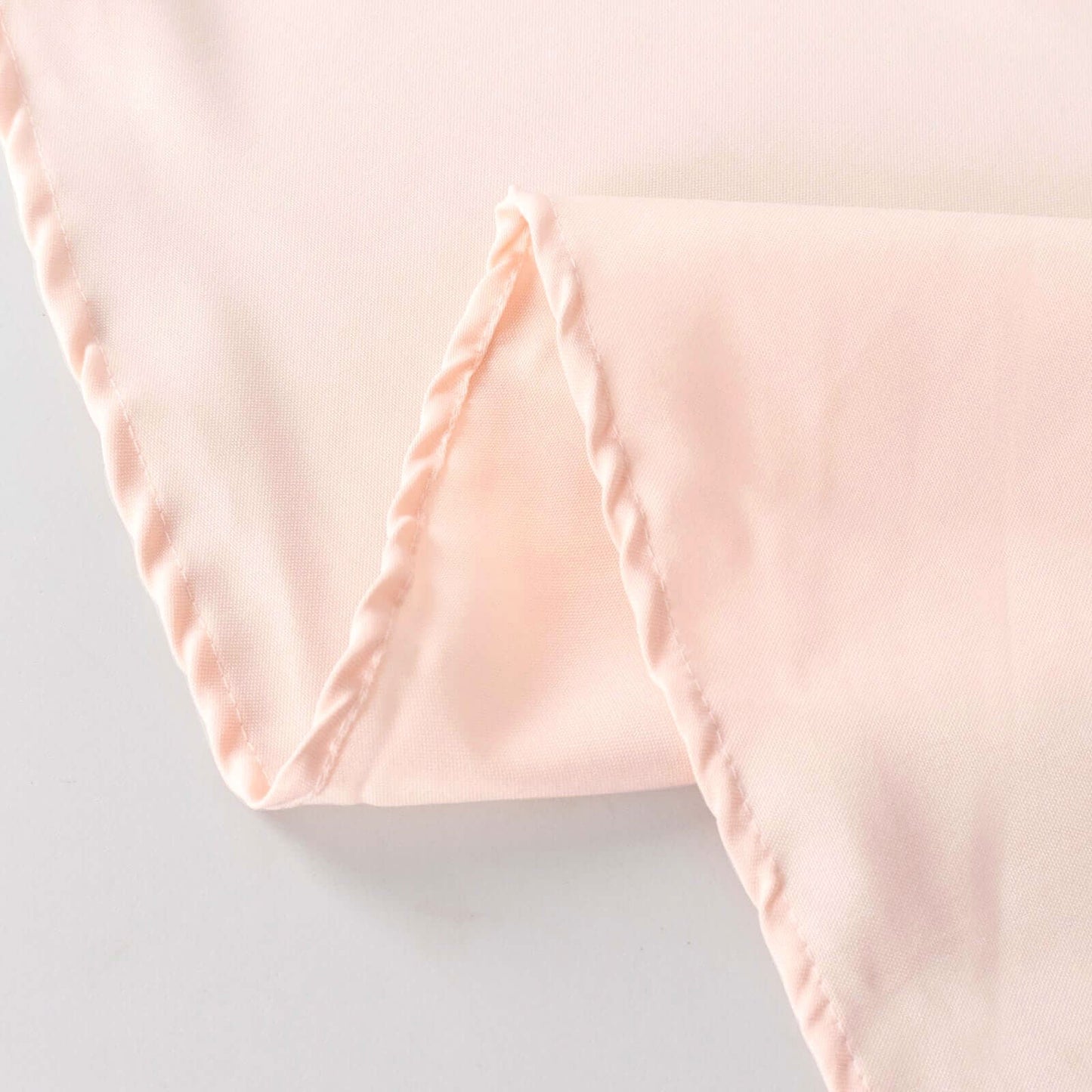 Premium Polyester 108" Round Tablecloth Blush - Wrinkle-Resistant 220GSM Table Cover