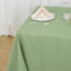Polyester 90"x90" Table Overlay Square Tablecloth Sage Green - Wrinkle-Resistant & Durable Table Cover