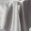 Satin Rectangular 60"x126" Tablecloth Silver - Smooth and Lustrous Table Cover
