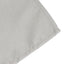Premium Polyester Square Tablecloth 70"x70" Silver 220GSM Wrinkle-Resistant Table Cover