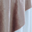 Velvet 72"x72" Table Overlay Square Tablecloth Mauve - Premium Soft Finish Table Topper