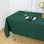 Premium Polyester 60"x102" Rectangle Tablecloth Hunter Emerald Green - Durable 220GSM Wrinkle-Resistant Table Cover