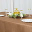 Satin Rectangular 90"x132" Tablecloth Taupe - Seamless Table Cover