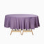 Polyester 90" Round Tablecloth Violet Amethyst - Stain & Wrinkle-Resistant Table Cover