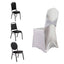 Spandex Banquet Chair Cover Metallic Silver Tinsel with Sash and Rhinestone Buckle - Shimmering Fitted Slipcover