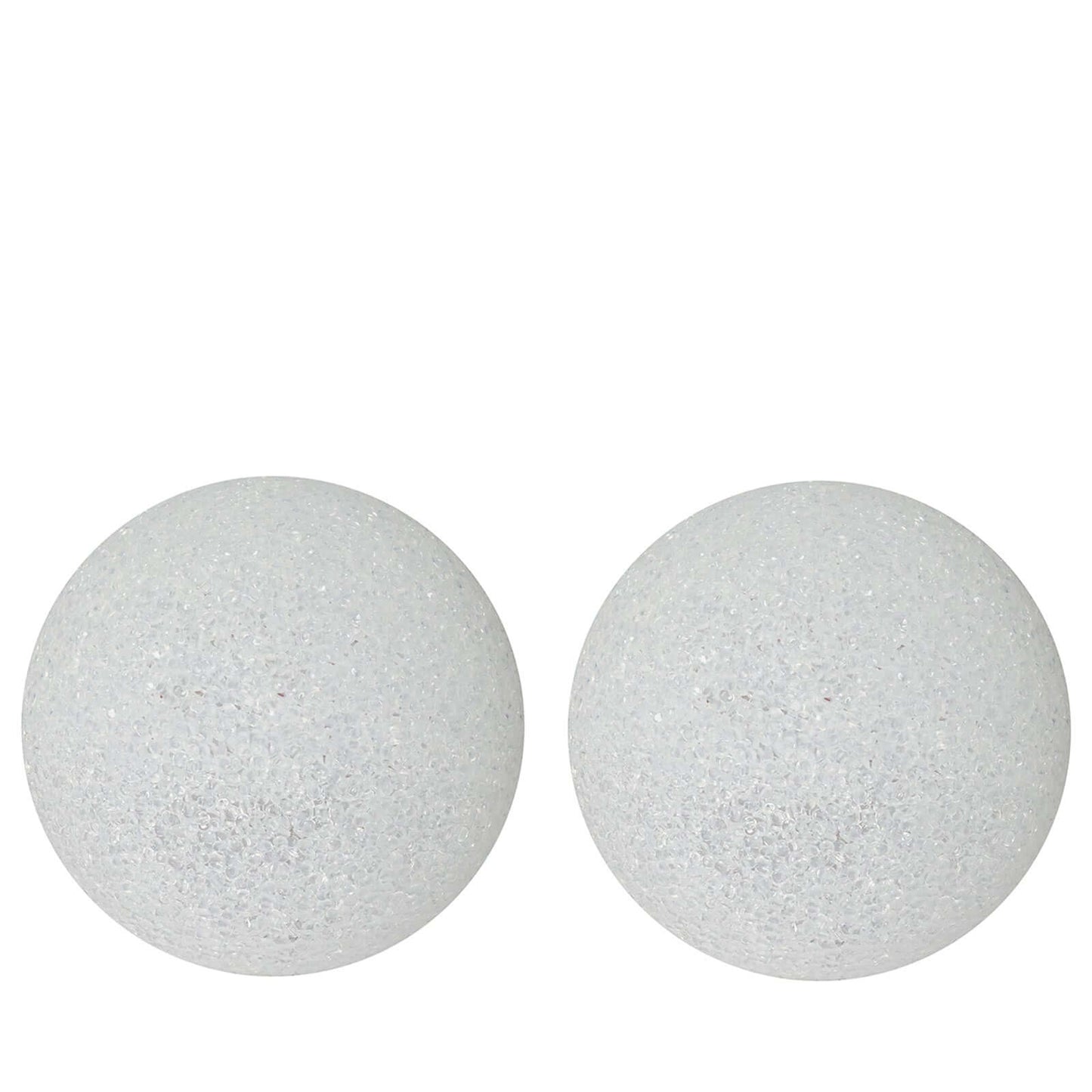 2-Pack LED Light Globes Color Changing - Battery Operated Ball Centerpieces 6"