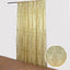 8ftx8ft Gold Geometric Sequin Event Curtain Drapes with Satin Backing, Seamless Opaque Sparkly Backdrop Event Panel in Diamond Glitz Pattern