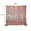 20ftx10ft Blush Big Payette Sequin Event Curtain Drapes, Backdrop Event Panel