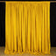 20ftx10ft Gold Metallic Shimmer Tinsel Event Curtain Drapes, Backdrop Event Panel