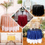 Sequin 90" Round Tablecloth Gold - Glittering Decor for Special Events