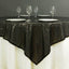 Sequin 72"x72" Table Overlay Square Tablecloth Black - Sparkly Design for Stunning Events