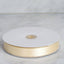 100 Yards 7/8" Ivory Single Face Decorative Satin Ribbon