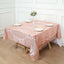 Sequin 72" Table Overlay Square Tablecloth Blush - Diamond Glitz Table Cover
