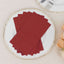 50-Pack Paper Napkins Burgundy - Soft Disposable 2-Ply Dinner Napkins for Weddings