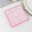 25-Pack Paper Cocktail Napkins with French Toile Print White/Pink - Highly Absorbent 2 Ply Disposable Napkins 6.25"x6.25"