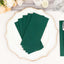 20 Pack Linen-Like Paper 8.5"x4" Napkins Hunter Emerald Green - Highly Absorbent & Disposable Airlaid Guest Towels