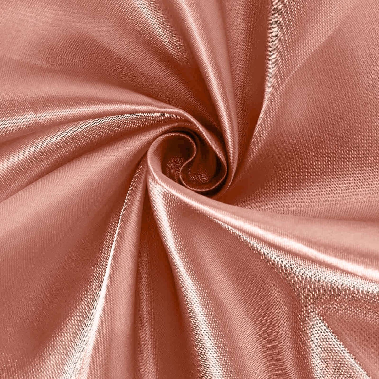 5 Pack Satin 20"x20" Napkins Terracotta (Rust) - Luxurious Shine & Smooth Dinner Napkins