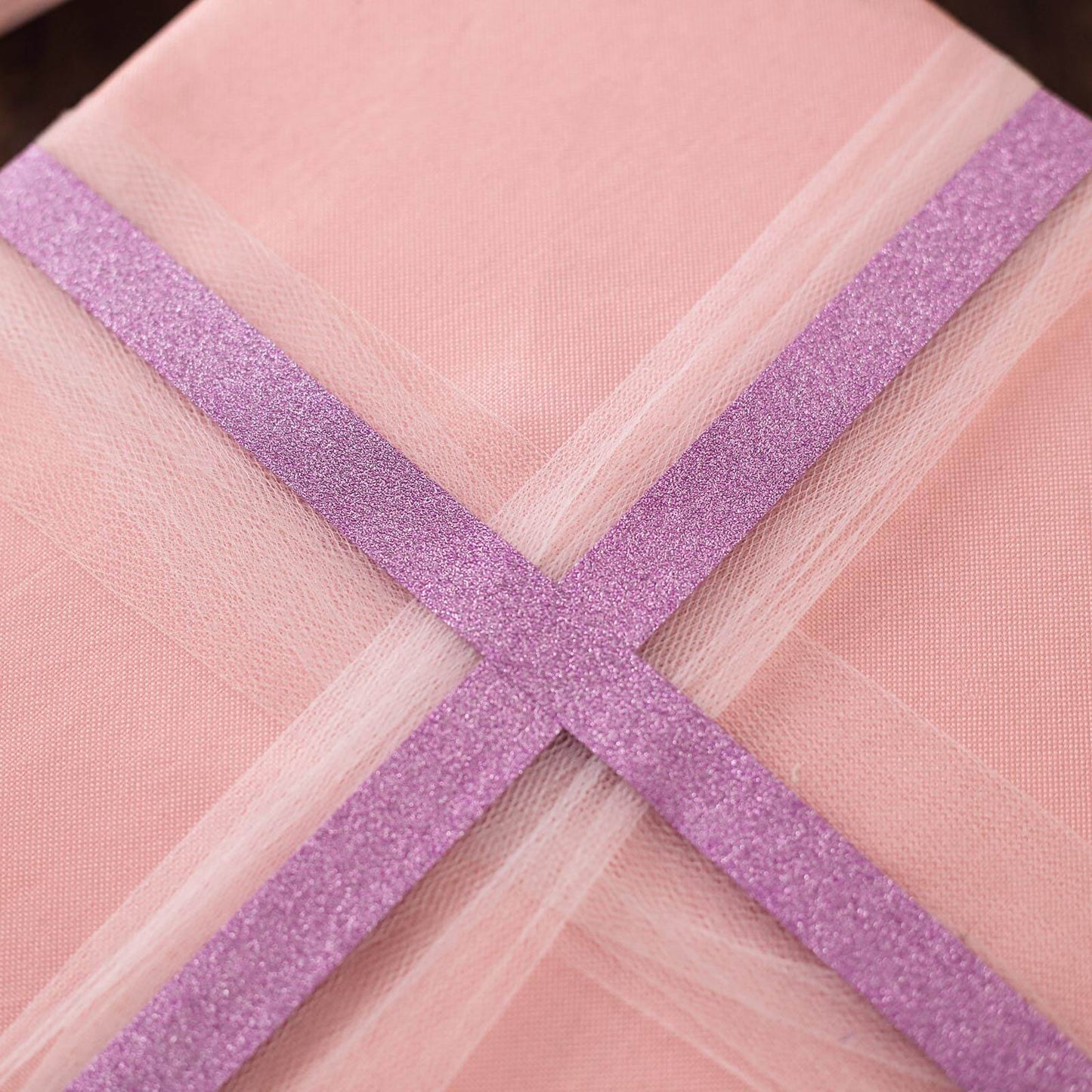 5 Pack 0.5"x5 Yards Purple Washi DIY Craft Glitter Tape