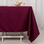 Scuba Square 70"x70" Tablecloth Burgundy - Wrinkle Free & Stain Resistant Table Cover