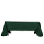 Premium Polyester 60"x126" Rectangle Tablecloth Hunter Emerald Green - Stain-Resistant 220GSM Finish Table Cover