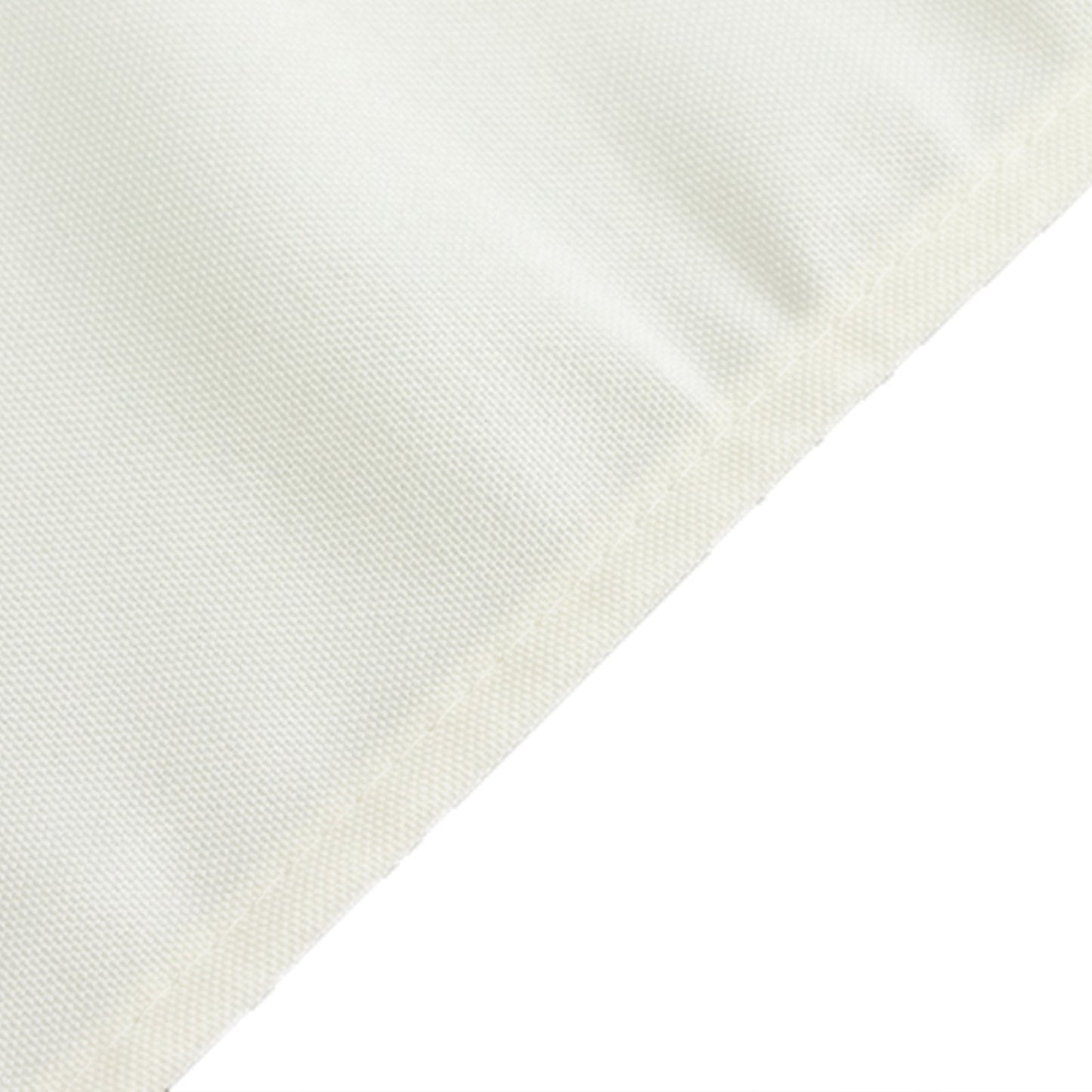 Fire Retardant Premium Polyester 60"x102" Rectangular Tablecloth Ivory - High-Performance Table Cover