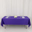Scuba Rectangular 60"x102" Tablecloth Purple - Wrinkle Free & Stain Resistant Table Cover