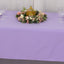 Premium Polyester 60"x126" Rectangle Tablecloth Lavender Lilac - Stain-Resistant 220GSM Finish Table Cover