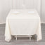 Scuba Square 70"x70" Tablecloth Ivory - Wrinkle Free & Stain Resistant Table Cover