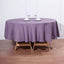 Polyester 90" Round Tablecloth Violet Amethyst - Stain & Wrinkle-Resistant Table Cover
