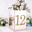 Decorative Rhinestone Number "3" Stickers, Glitter Adhesive Craft Numbers Gold DIY Sparkle Embellishments 8"
