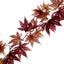 6ft Burgundy Artificial Silk Maple Leaf Hanging Fall Garland Vine