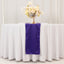 Scuba Polyester 12"x108" Table Runner Purple - Wrinkle-Free Table Linen