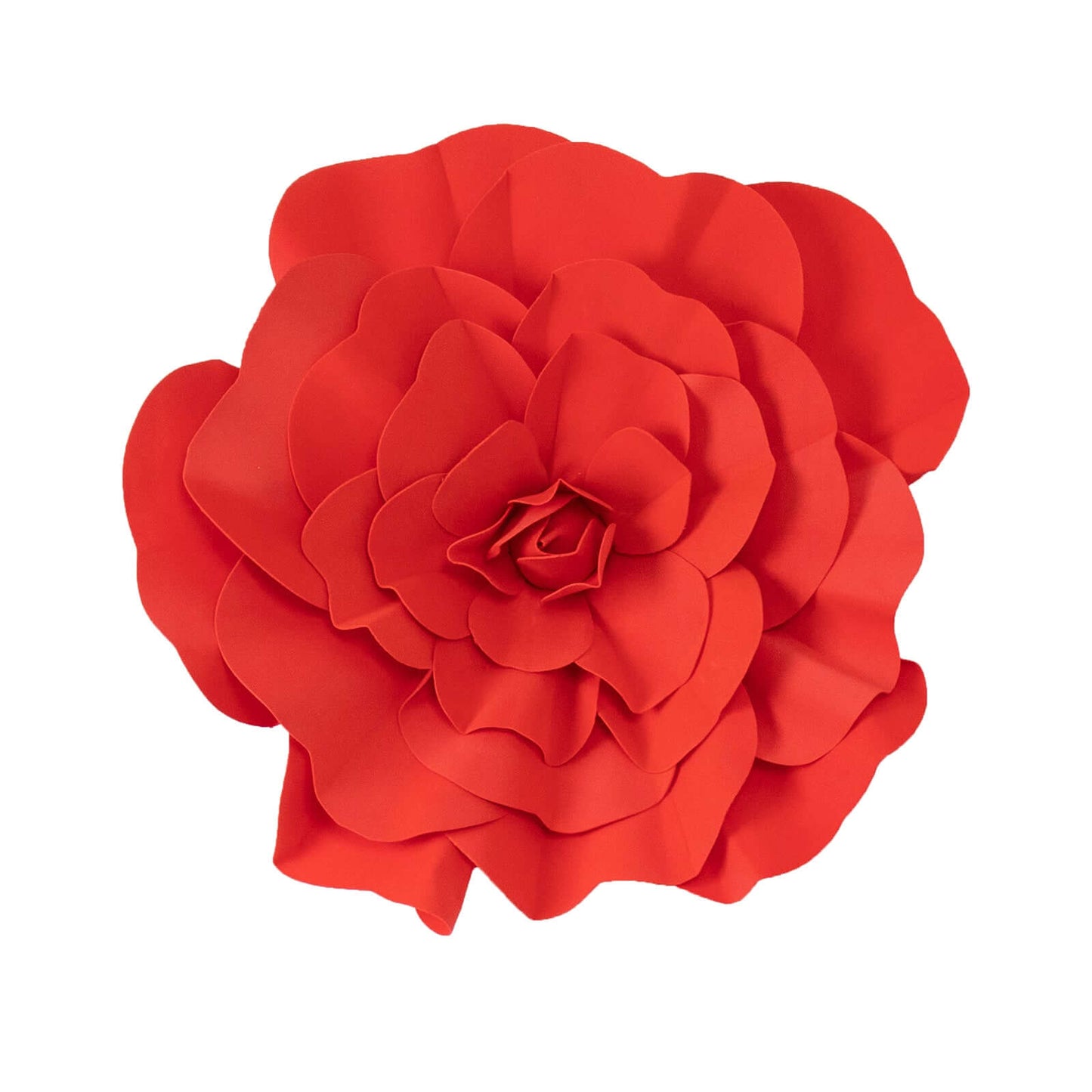 4 Pack 16" Large Red Real Touch Artificial Foam DIY Craft Roses