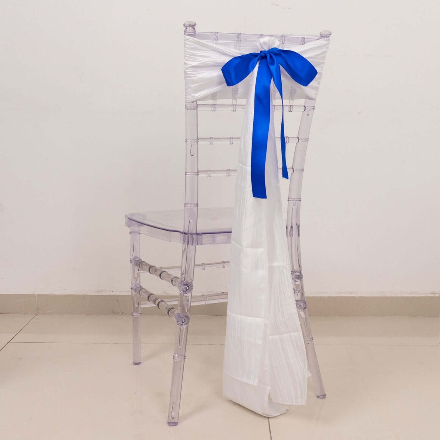 50 Yards 1.5" Royal Blue Single Face Decorative Satin Ribbon