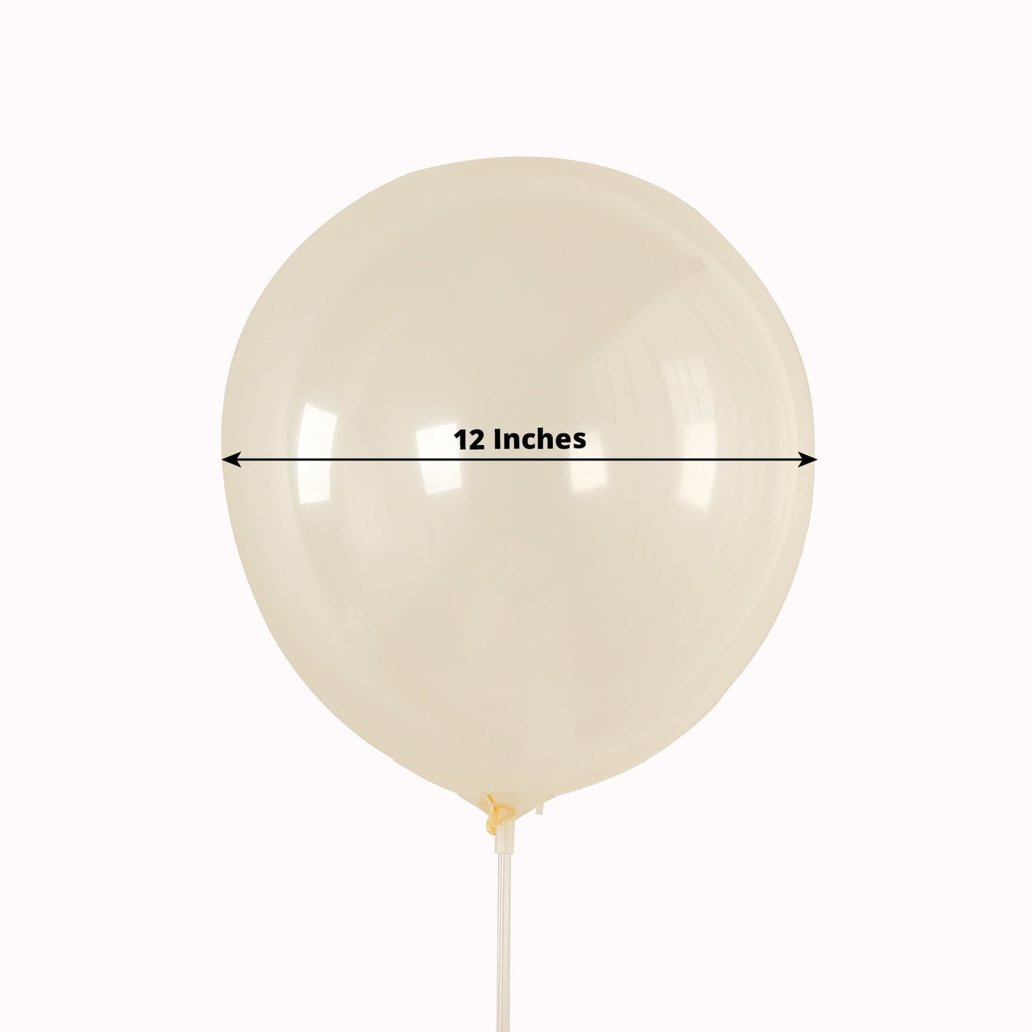 50 Pack Clear Biodegradable Balloons, 12" Thickened Extra Strong Eco-friendly Latex Helium Party Balloons