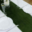 Premium Velvet 12"x108" Table Runner Olive Green - Sheen Finish Reusable Table Decor
